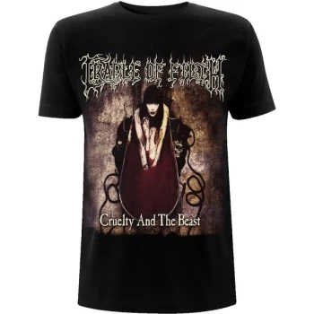 Image of Cradle Of Filth - Cruelty & The Beast Unisex Large T-Shirt - Black