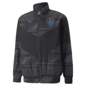 Puma MCFC Track Jacket - Black