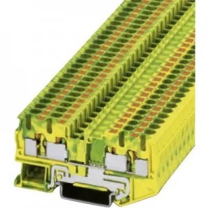 image of Phoenix Contact PT 4-QUATTRO-PE 3211809 Tripleport PG terminal Number of pins: 4 0.2 mm² 4 mm² Green, Yellow