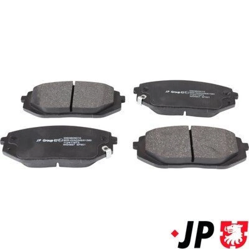 Image of JP GROUP Brake pad set JP GROUP 3563605010
