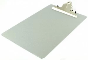 Image of Q Connect Clip Board Fc/a4 Steel Grey