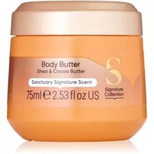 Image of Sanctuary Spa Signature Collection nourishing body butter 75ml