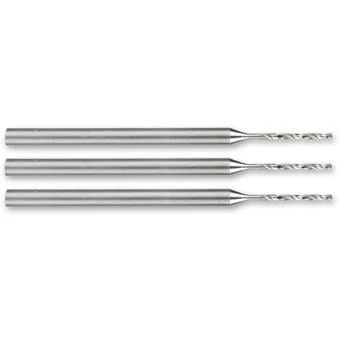 Image of Proxxon HSS Tungsten Vanadium Micro Drills - Proxxon Hss Drill Bits 0.5mm Pack Of 3. - 28864