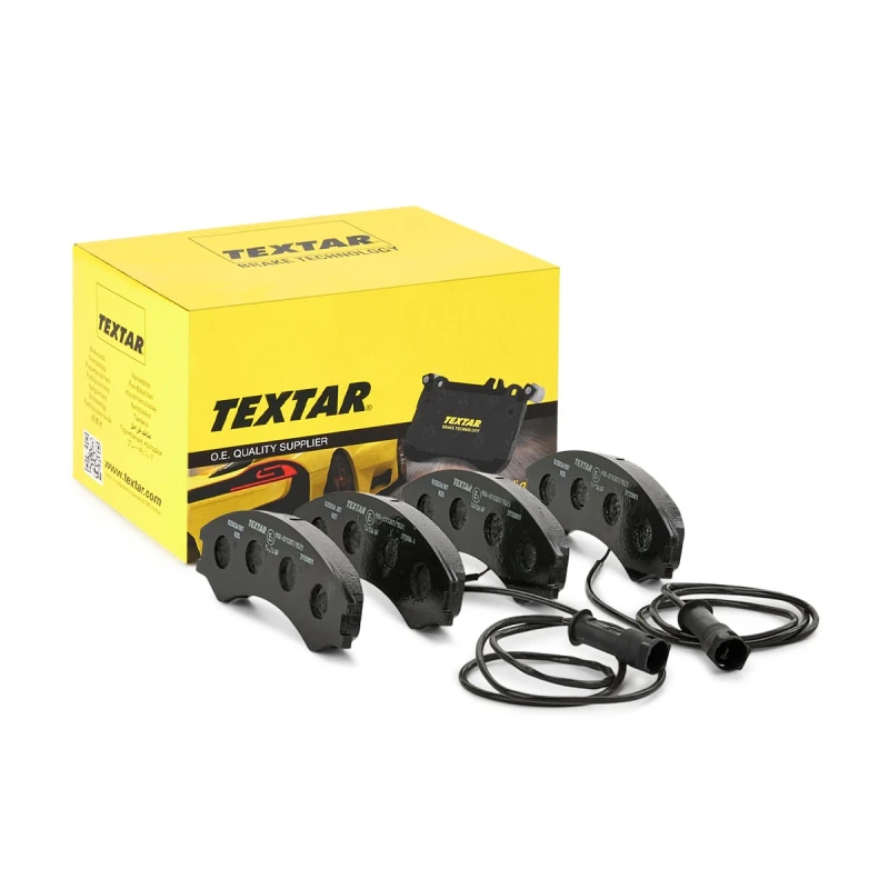 Image of TEXTAR 2920801 Brake pad set incl. wear warning contact Brake Pad Set,disc brake (402)