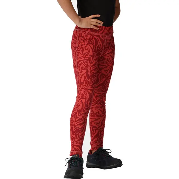 image of Regatta Girls Barlia Winter Warm Leggings Trousers 11-12 Years - Waist 146-152cm (Height 65-66 cm)