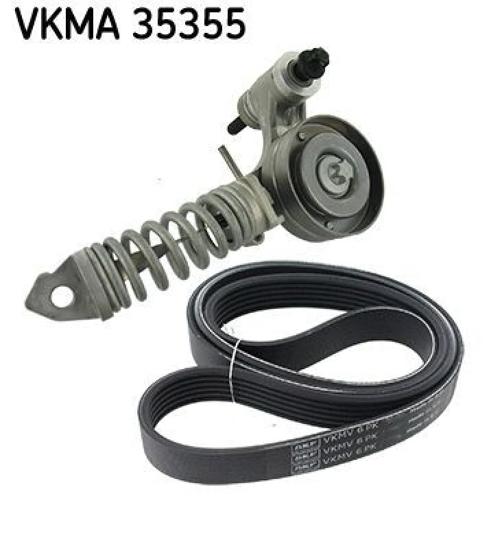 Image of SKF V-Ribbed Belt Set SKF VKMA 35355