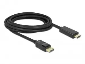 Image of 3m Displayport 1.1 To HDMI Black Cable