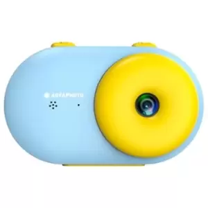 image of AgfaPhoto Realikids Waterproof Digital Camera for Kids - Blue