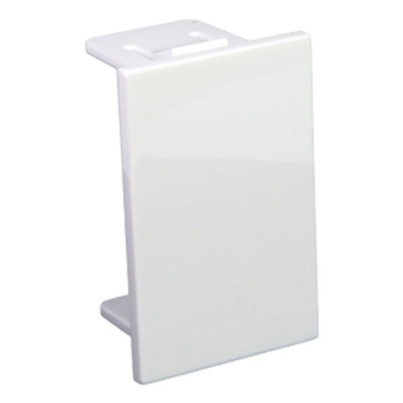 Image of Cablenet Cablenet LJ6C Blank 25mm x 38.5mm White 72-3373