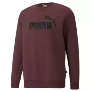 image of Puma No1 Crew Sweater Mens - Brown