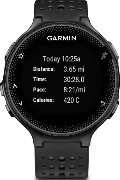 Image of Garmin Watch Forerunner 235 Wrist Based HRM Black Grey - LCD GMN-103