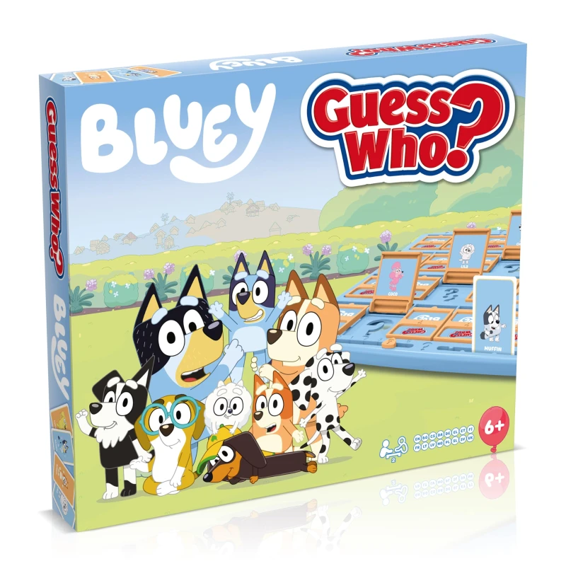 Image of Bluey Guess Who Games, Puzzles & Learning
