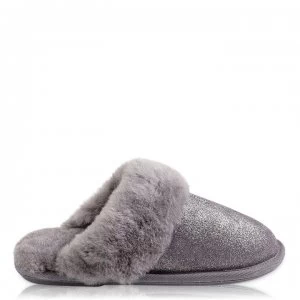 image of Just Sheepskin Duchess mule - Granite Sparkle