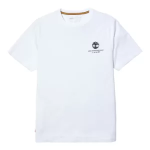 Timberland Coastal Cool Graphic T-Shirt For Men In White, Size XL