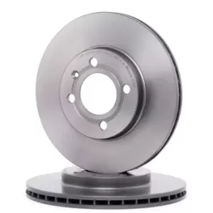 Image of BREMBO Brake disc VW,SEAT 09.5166.11 321615301D,357615301D,321615301D Brake rotor,Brake discs,Brake rotors 357615301D,6N0615301D,6NO615301D