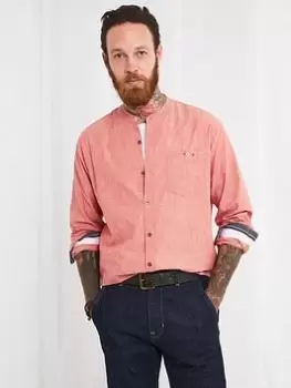 Image of Joe Browns Step Ahead Shirt - Red, Red Size M Men