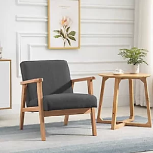 Image of HOMCOM Dining Chair 750 x 685 x 785mm Grey