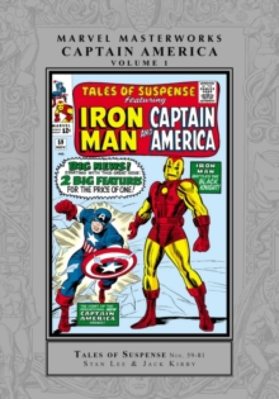 Image of Marvel Masterworks: Captain America Vol. 1 (Remasterworks) Hardback