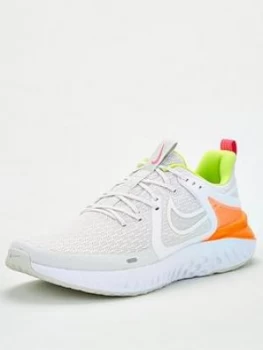 image of Nike Legend React 2 - White/Orange