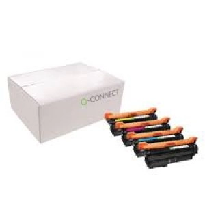 Image of Q-Connect Compatible Solution HP CP4025 LaserJet Toner Cartridge CMYK