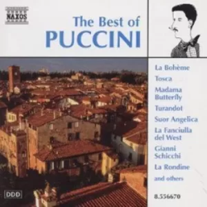 Image of The Best of Puccini by Giacomo Puccini CD Album