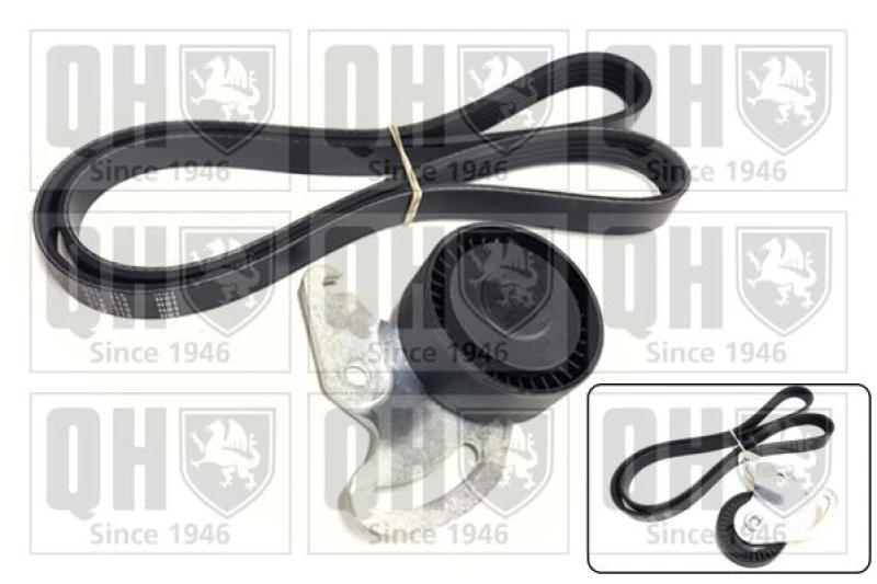 Image of QUINTON HAZELL V-Ribbed Belt Set QUINTON HAZELL QDK116