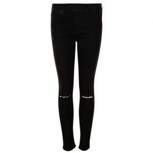 True Religion Legging Jeans - Black Destroyed