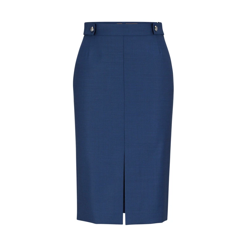 Image of Boss Womens Vanorla Midi Skirt Miscellaneous female 4 (XXS)