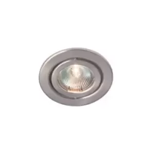 image of Robus RIDA 50W IP20 GU10 Pressed Steel Directional Downlight Chrome - R208PS-03