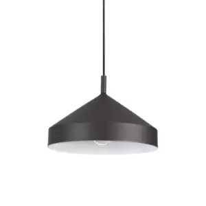 image of Yurta Dome Pendant Ceiling Light Black 30cm