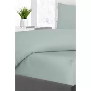 Image of I Saw It First Sage Single 100% Bamboo Deep Fitted Sheet - Green