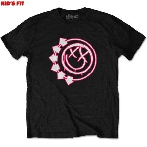 Image of Blink-182 - Six Arrow Smiley Kids 3 - 4 Years T-Shirt - Black