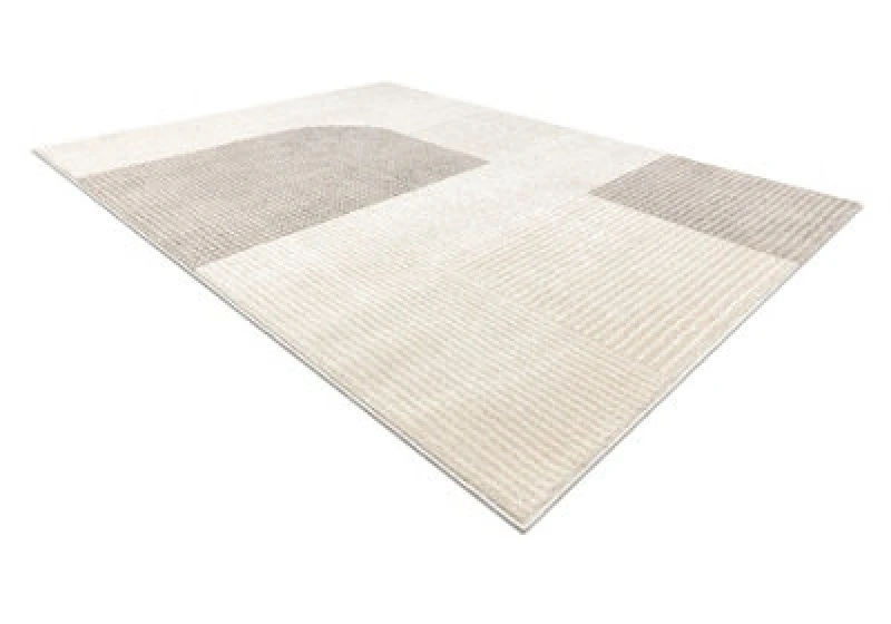 Image of RugsX Carpet Fusion 0805 Cream / Beige - Geometric, Modern, Abstract 80X150 Cm