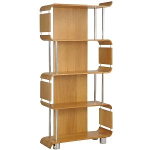 Jual Helsinki Curve Oak Bookshelf