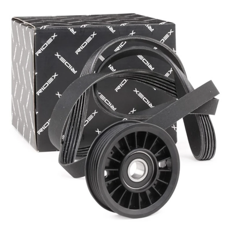 Image of RIDEX 542R0424 V-ribbed belt set V-Ribbed Belt Set (542)