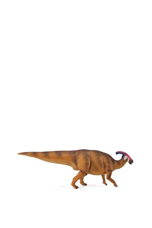 Image of CollectA Parasaurolophus Dinosaur Toy Orange unisex