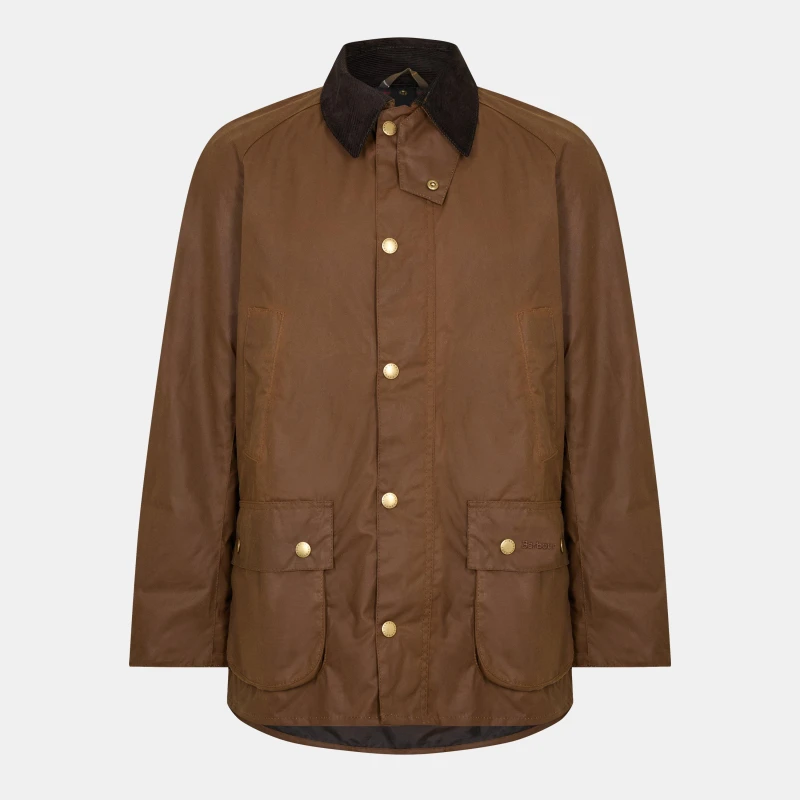 Image of Barbour Ashby Wax Jacket - Brown Brown 2XL