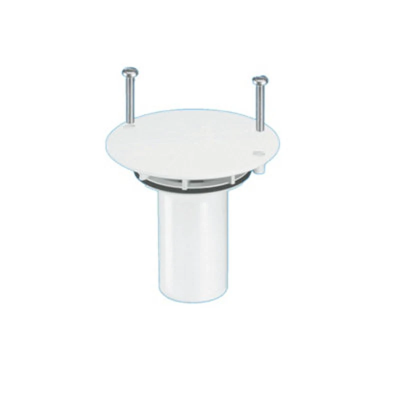 Image of Mcalpine Tsgwcover+Tube White Plastic Cover Plate And Insert Tube For Gully