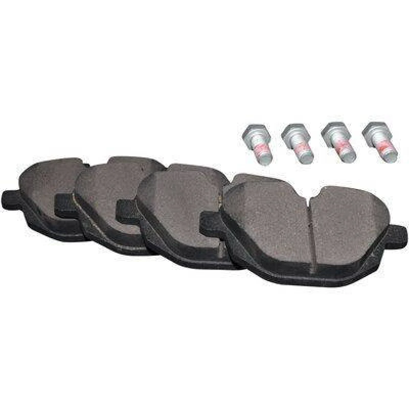 Image of JP GROUP 1463701610 Brake pad set JP Rear Axle, prepared for wear warning indicator Brake Pad Set,disc brake (402)