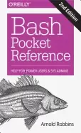 Image of bash pocket reference help for power users and sys admins