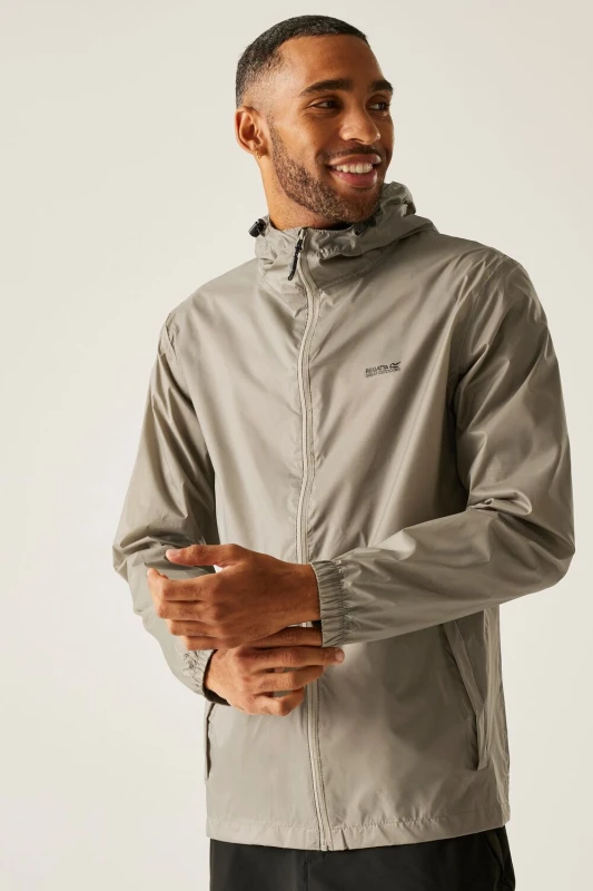 Image of Regatta Men 'Pack-It III' Waterproof Packaway Jacket in Bright Yellow Size: 2X-large Bright Yellow XXL Male 5063019983547
