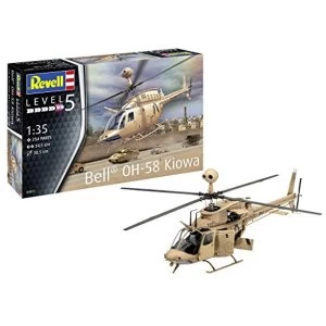 Image of Bell OH-58 Kiowa Revell Model Kit