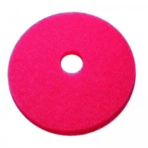 Image of 3M Red 15" 380mm Floor Pad (Pack of 5)