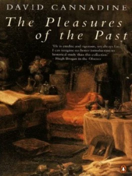 Image of The Pleasures of the Past by David Cannadine Book