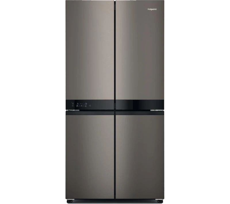 Image of Hotpoint 594 Litre 4 Door American Fridge Freezer - Inox 859991663560 Inox