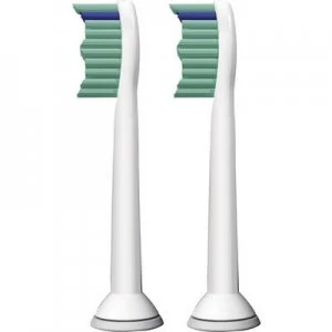 image of Philips Sonicare ProResults St &ard HX6012/07 Replacement Heads White Toothbrush 2Pcs