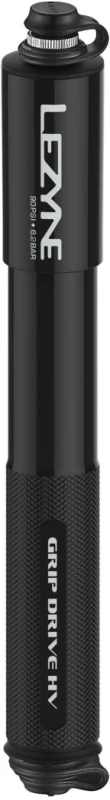 Image of Lezyne Grip Drive Mountain Bike Pump Medium MEDIUM Black - Cycles UK