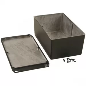 Image of Hammond 1590WEFLBK Watertight Diecast Enclosure Flanged Lid 187.5x...