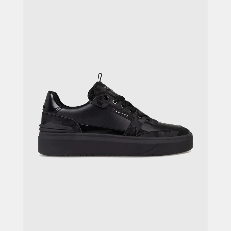 Image of Cruyff Endorsed Tennis Trainers Black male UK 6