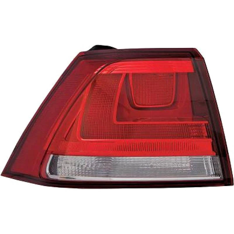 Image of DIEDERICHS 2216091 Rear light Outer section, Left, W21W Combination Rearlight (391)